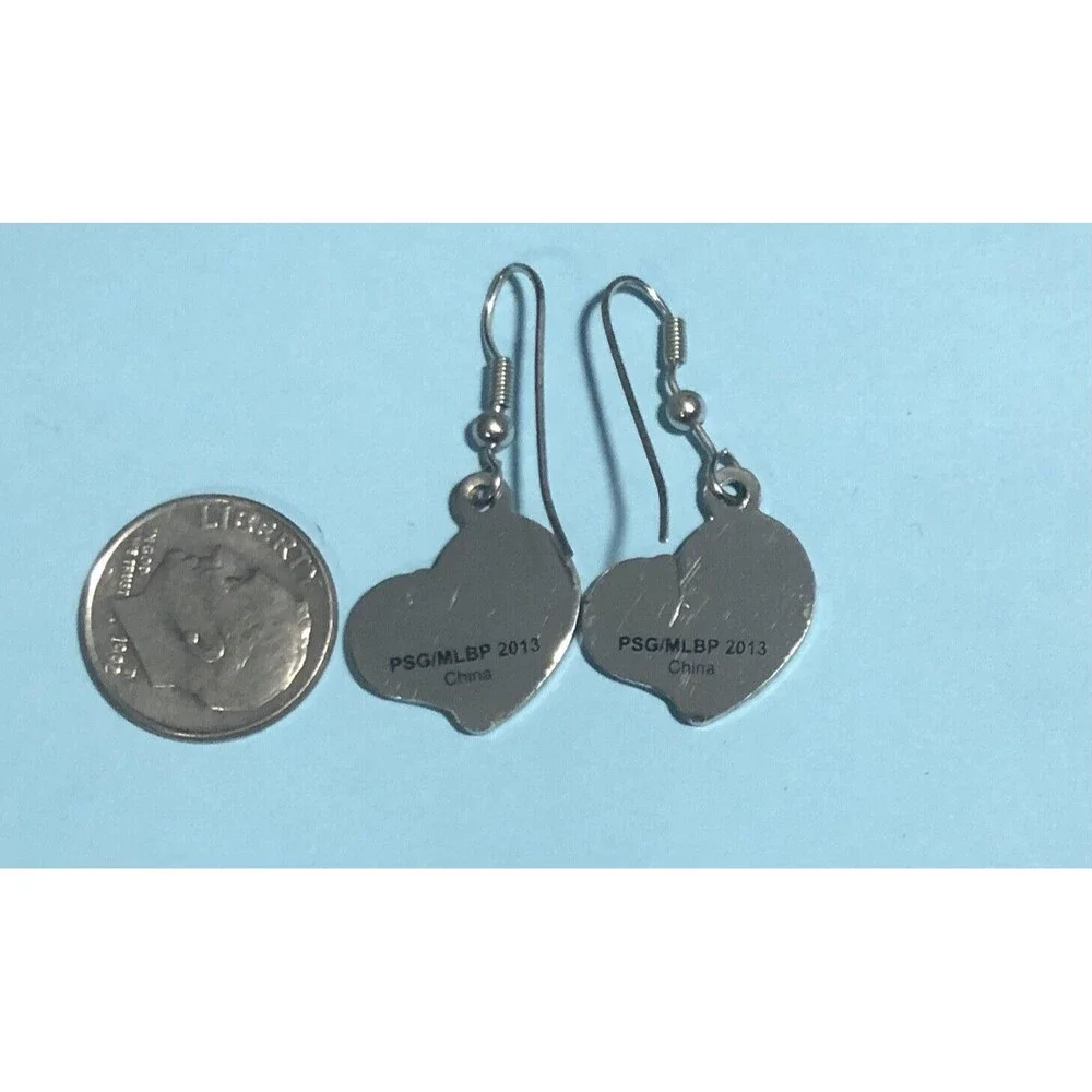 1 pair of 2013 Baltimore Orioles Sparkly Bird Logo Earrings